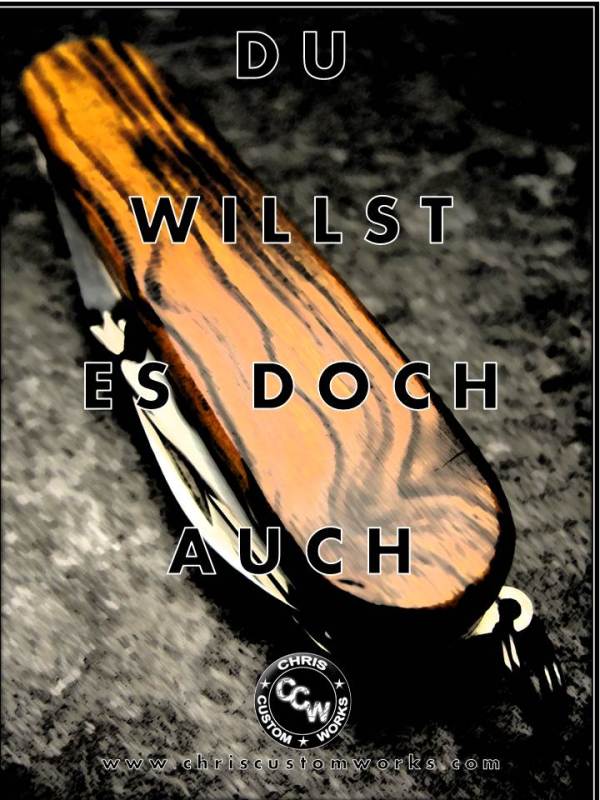 Du willst es doch auch